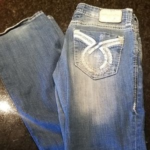 Big star boot cut jeans